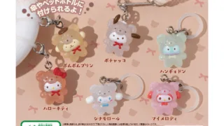 サンリオキャラクターズ めじるしアクセサリー ラテクマデザイン再販|300円・全6種・12月第2週