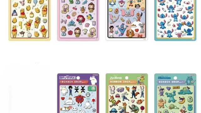 INNCLIVEのディズニー ボンボンドロップシール抽選｜550円・2,100枚・3/8締切でした