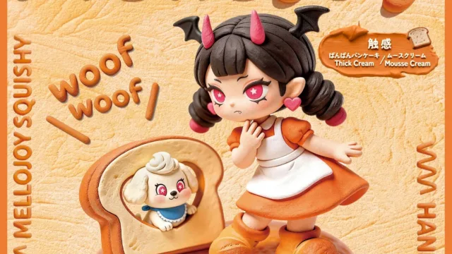 メロジョイ トーストつみつみシリーズ【A034】｜2,899円・食パンに具材を盛ったスクイーズ