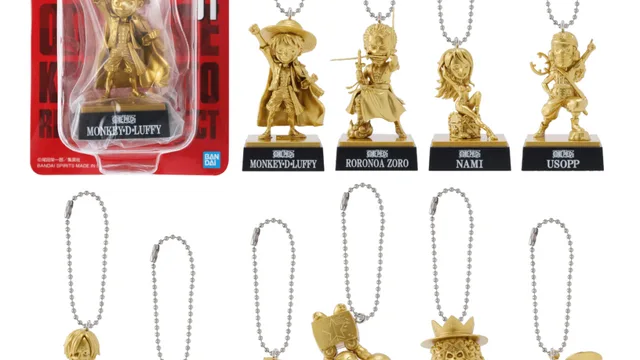 ONE PIECE フィギュアキーホルダー 熊本復興プロジェクトVol.3が7月22日発売｜各2,750円・全10種
