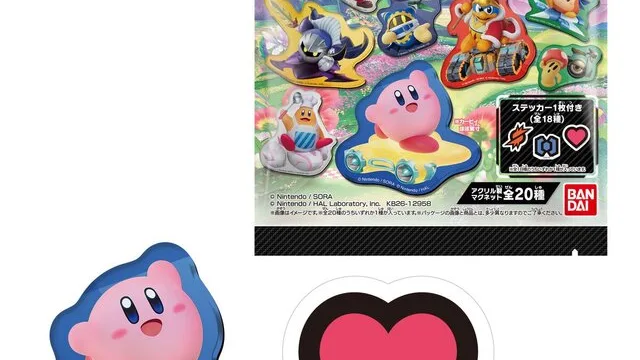 カービィのエアライダー キャラマグネッツ｜297円・全20種・2026年8月17日発売