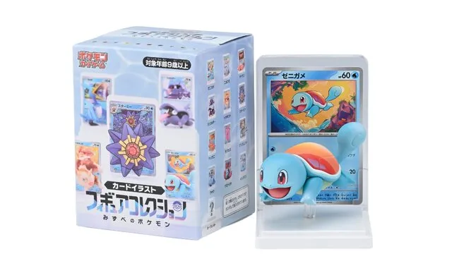 「カードイラストフィギュアコレクション みずべのポケモン」｜1,800円・2026年8月27日発売