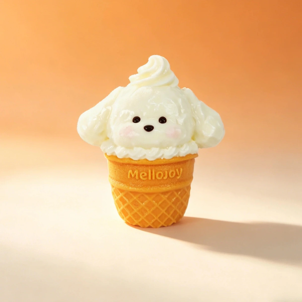 メロジョイ ミニランド 犬の顔のソフトクリーム