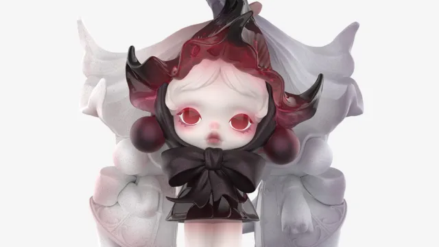 SKULLPANDA Petals in Four Acts｜花びらが頭・胴・背後の3か所に使われる