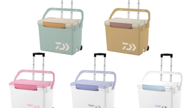 ダイワ「シークールキャリーⅢ」全3モデル｜26,800円から・25Lのキャリー付きクーラー