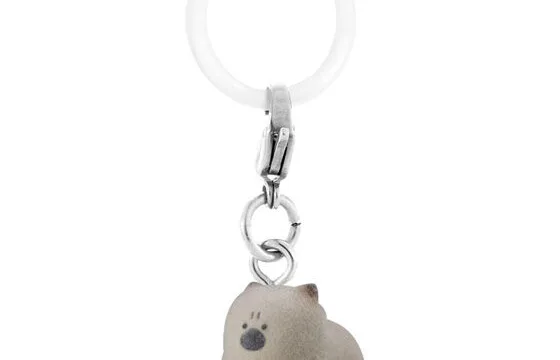「怒った猫ちゃあぁぁん ふわふわめじるしアクセサリー」｜300円・全5種・フロッキー仕様