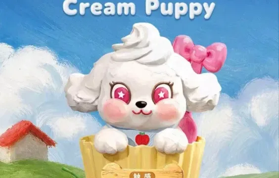 メロジョイ クリームわん(Cream Puppy)のパッケージ。触感はねっとりヨーグルト
