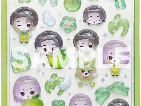 Mrs. GREEN APPLEのボンボンドロップシール全4種が先行抽選販売｜2,640円・10月下旬にローソンで一般販売も