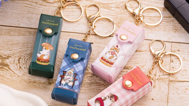mofusand「リップケースチャーム」全4種|約8cm・箔押しロゴ、2026年9月中旬から
