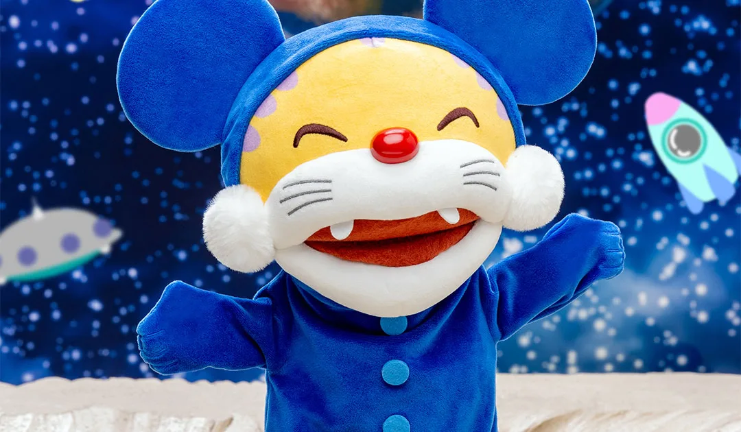 ニャンちゅう パペットぬいぐるみ
