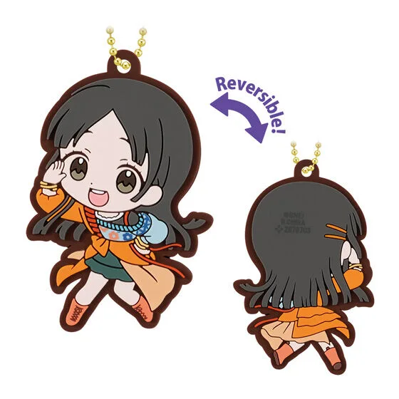 リバラバ！2 ラバーマスコット。表と裏で絵が違う
