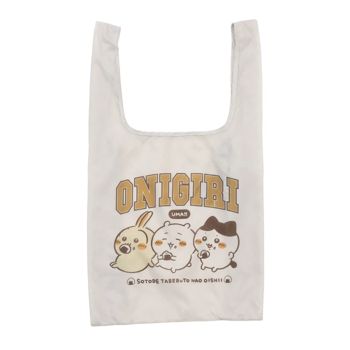 エコバッグ ONIGIRI UMA!! ベージュ
