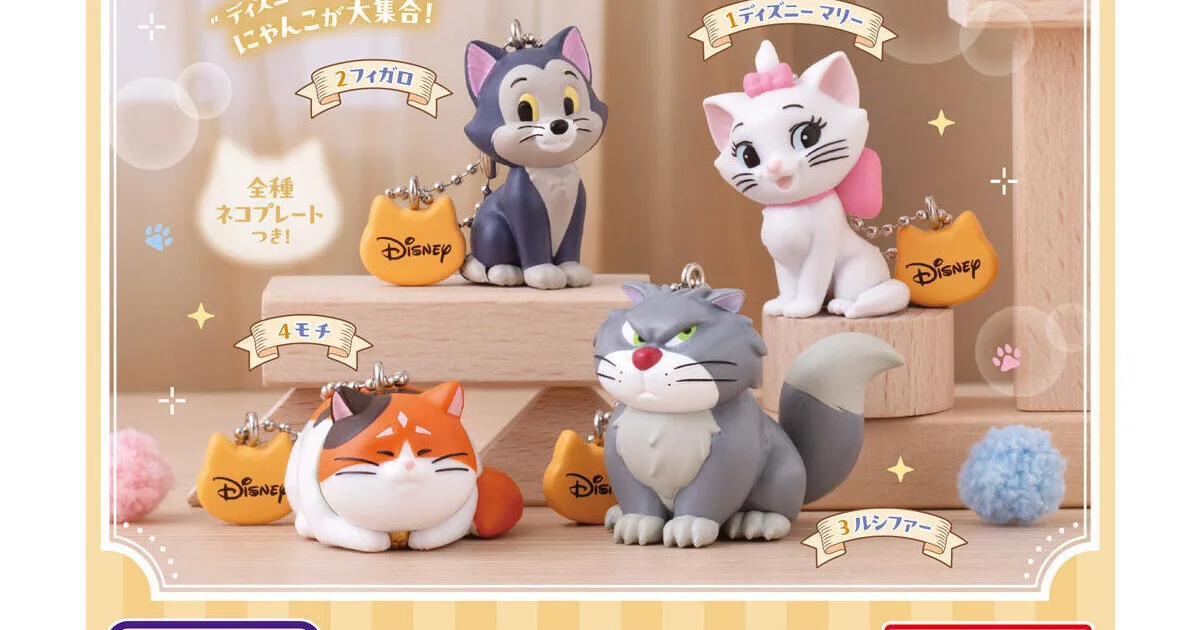 “ディズニーキャラクター” CAT スイングマスコット 全4種