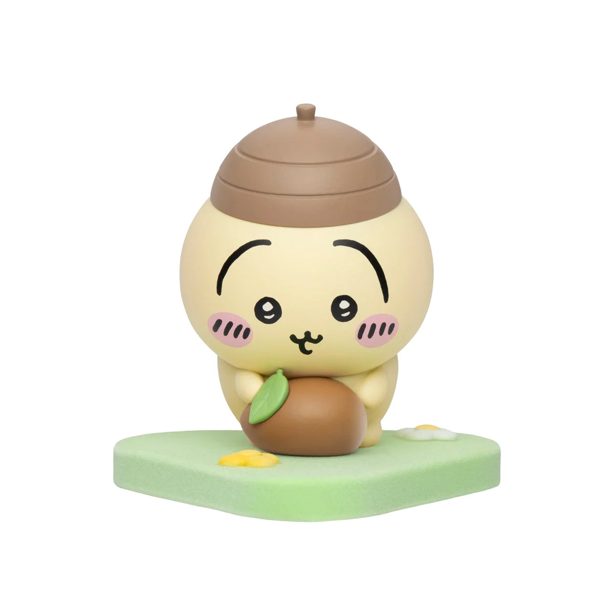 うさぎだらけフィギュア 茶色の帽子をかぶったうさぎ